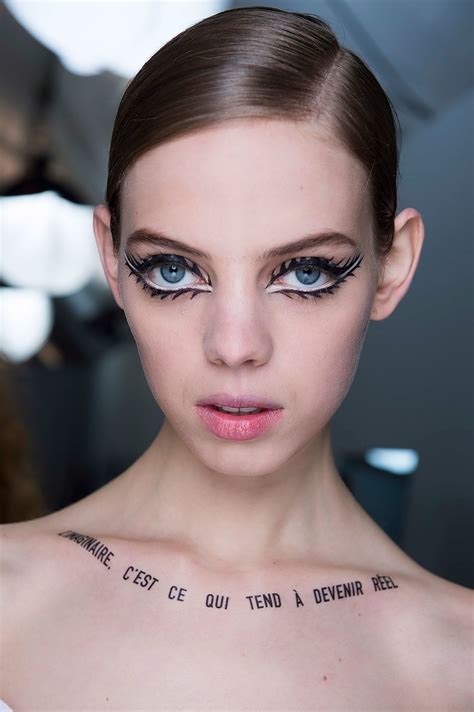 dior runway makeup|dior runway looks.